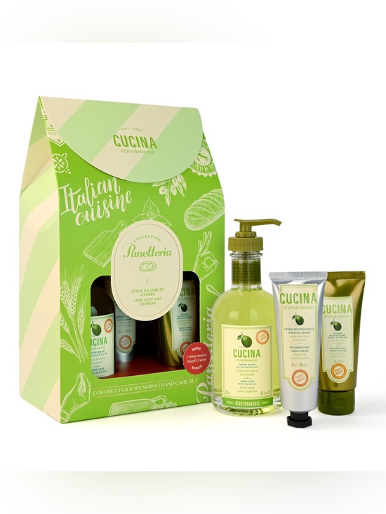 Fruits & Passion Other - NWT Fruits & Passion Lime Zest and Cypress Hand Care Set